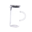 Jarra de Vidro Borossilicato Mirage com Tampa Inox 1 Litro