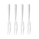 Jogo 4 Garfos em Aço Inox para Aperitivo 13cm