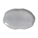 Travessa Oval Rasa Bio Dust Cinza 30cm