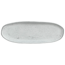 Travessa Oval Rasa Orgânica Echo Branca 36cm